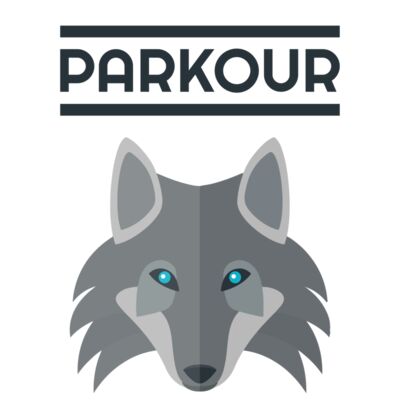 PARKOUR WOLF GRAY TEXT Thumbnail