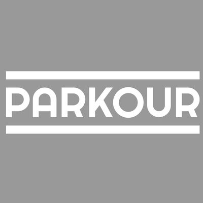 PARKOUR TXT WHITE PNG Thumbnail