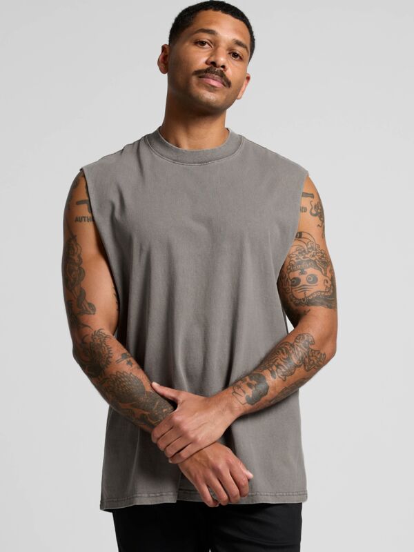 AS Colour Mens Heavy Faded Tank AS COLOUR, 5084 Mens Heavy Faded Tank Mens Heavy Faded Tank Thumbnail