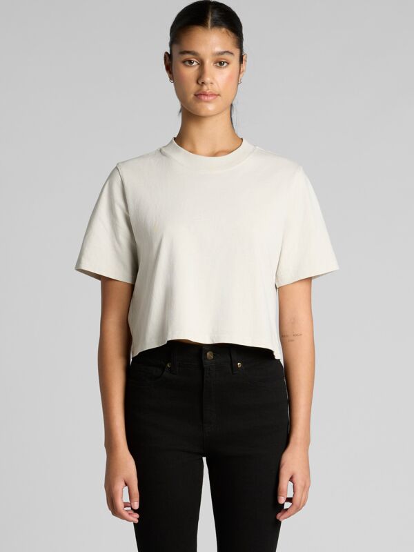 AS Colour Wo's Heavy Faded Crop Tee 4089 AS COLOUR, 4089 Wo's Heavy Faded Crop Tee Wo's Heavy Faded Crop Tee 4089 Thumbnail