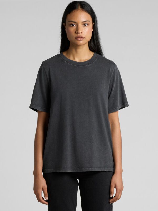 AS Colour Wo's Stone Wash Heavy Tee AS Colour, Wo's Stone Wash Heavy Tee 4085 Dropship Wo's Stone Wash Heavy Tee Thumbnail