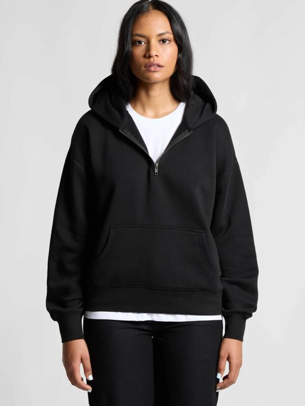Wo's Relax Half Zip Hood 4164 Thumbnail
