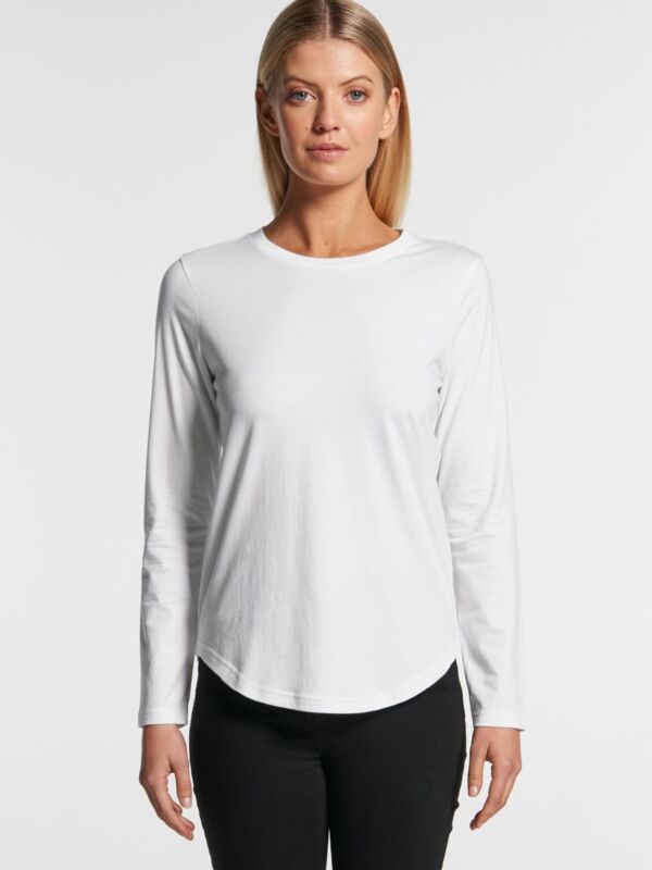 AS Colour Women's Curve Longsleeve (Sale) AS COLOUR, 4055 Curve LS Women's Curve Longsleeve (Sale) Thumbnail