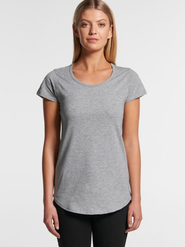 AS Colour Women's Mali Capped Sleeve Tee AS COLOUR, 4008 Mali Women's Mali Capped Sleeve Tee Thumbnail