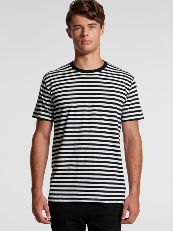 AS Colour Mens Staple Stripe Tee AS Colour, 5028 Stripe Tee Mens Staple Stripe Tee Thumbnail