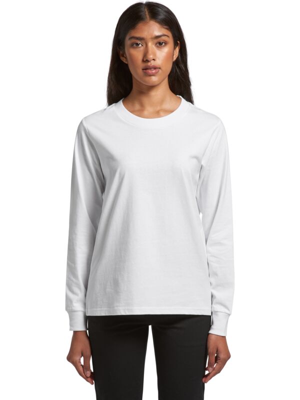 AS Colour Women's Dice Long Sleeve Tee AS COLOUR, 4056 Dice Women's Dice Long Sleeve Tee Thumbnail