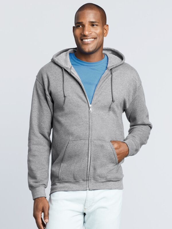 Gildan Mens Zip Hooded Sweatshirt GILDAN, 18600 Zip Hoody Mens Zip Hooded Sweatshirt Thumbnail