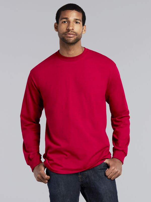 Gildan Ultra Cotton Mens Longsleeve Tee GILDAN, 2400 L/S Ultra Cotton Mens Longsleeve Tee Thumbnail
