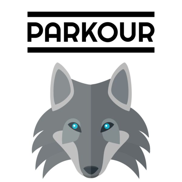 PARKOUR WOLF BLACK TEXT Thumbnail